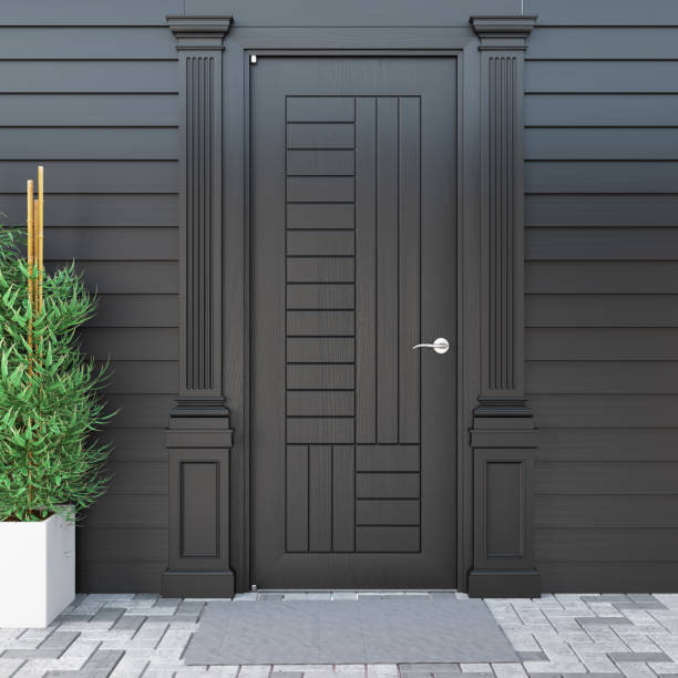 درب ضد سرقت اداری با طراحی رسمی و با وقار